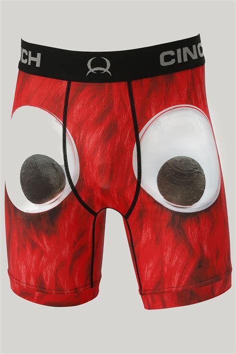 CINCH Jeans | Men's 6 Monster Boxer Briefs - Red