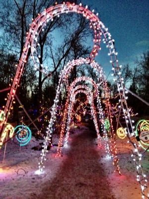 Fun at the Calgary Zoo Lights 2013