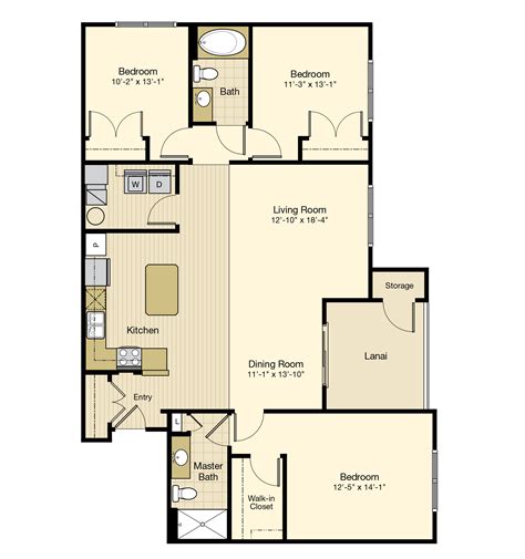 Floor Plan Detail | Blue Heron Lakes | Bradenton, FL