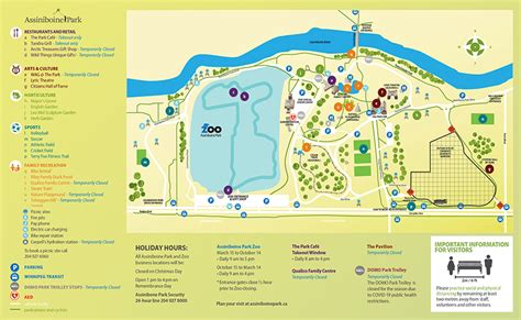 Maps & Parking | Assiniboine Park Conservancy