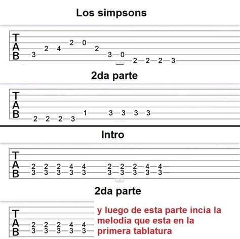 Pin de Rodriga en Tab | Partitura para guitarra, Tablaturas guitarra, Guitarras