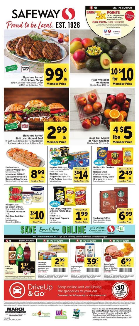 Safeway Weekly Ads & Special Buys from March 23