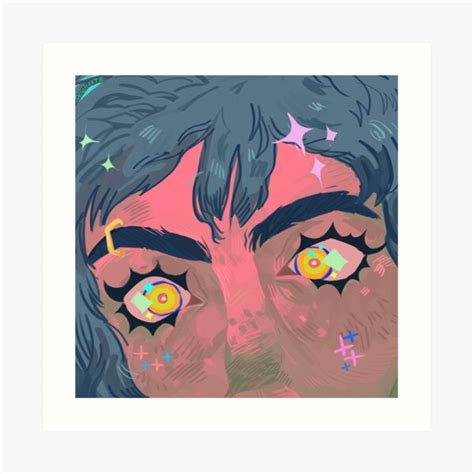 "UWU EYES" Art Print by snowpi | Redbubble