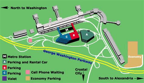 Airport Parking Map - reagan-national-airport-parking-map.jpg