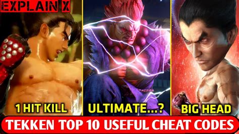 Tekken Top 10 Useful Cheat Codes Explained in | Hindi - YouTube