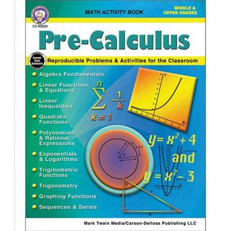 Pre-Calculus Workbook (Paperback) - Walmart.com - Walmart.com