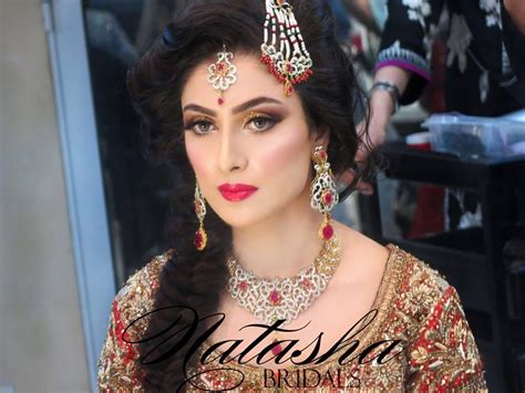 Ayeza Khan bridal makeup by Natasha salon