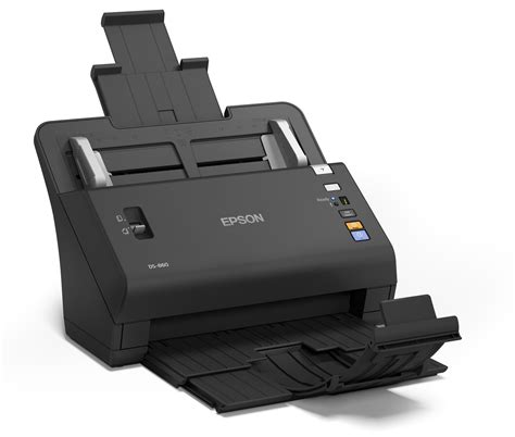 Epson WorkForce DS-860 Duplex Sheet-fed Document Scanner | A4 Document Scanners | Scanners ...