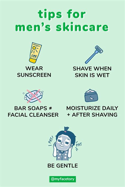 5 Tips for Men's Skincare | Mens skin care, Skin care guide, Men skin care routine