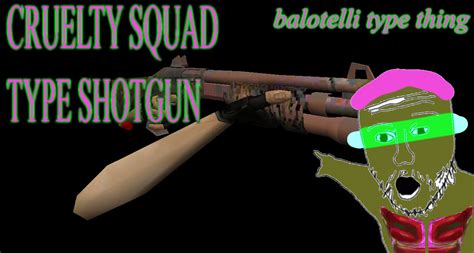 Cruelty Squad inspired M3 Shotgun Skin [Counter-Strike 1.6] [Mods]