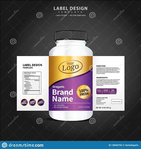 Bottle Label Package Template Design Label Design Mock Up Design in ...