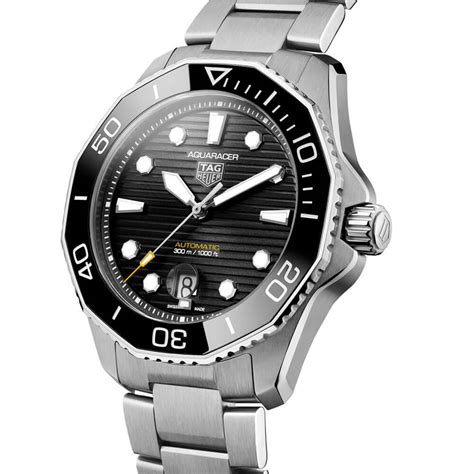 TAG Heuer Aquaracer Professional 300 Black Steel Watch, 43mm - WBP201A ...