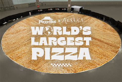 Airrack & Pizza Hut Break GUINNESS WORLD RECORDS™ Title for World's Largest Pizza - Hut Life ...