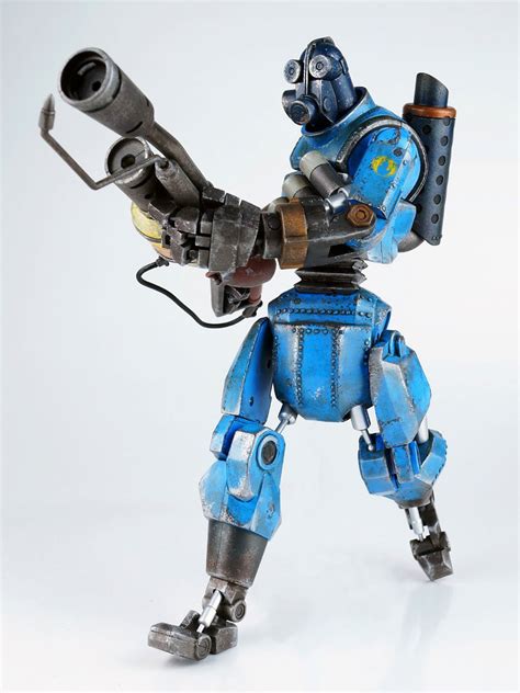 TEAM FORTRESS 2 ACTION FIGURE BLUE ROBOT PYRO - Archonia.com