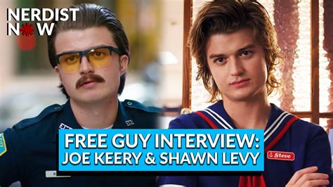 Free Guy’s Joe Keery & Shawn Levy Talk Stranger Things 4, Ryan Reynolds, & More - Nerdist