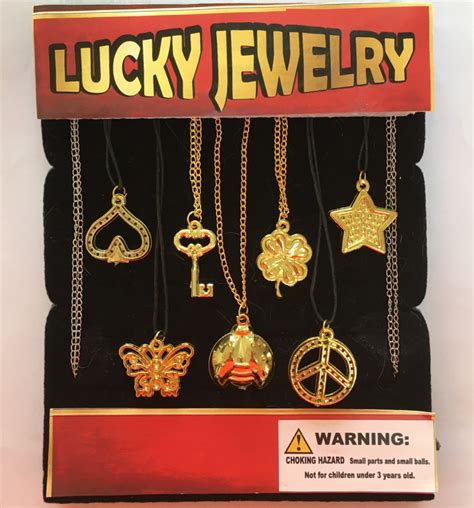 Lucky Jewelry 1 Inch 250 Count Per Case $20.50 Per Case Live Display $2 ...