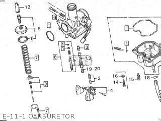 Honda CG125 GENERAL EXPORT parts lists and schematics