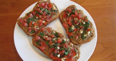 All Natural Recipes: Bruschetta Bread