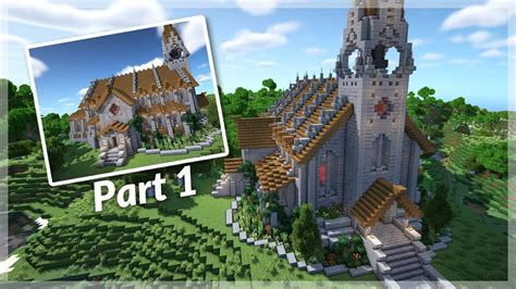 Minecraft Medieval Church Tower