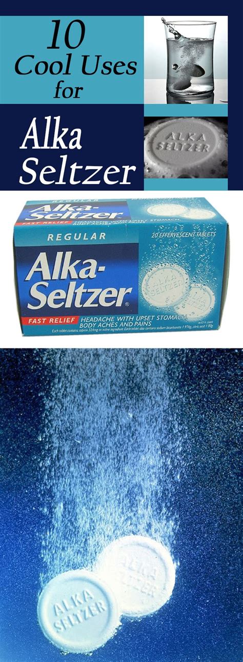 10 Cool Uses for Alka Seltzer (With images) | Cool stuff, Cleaning hacks, 10 things