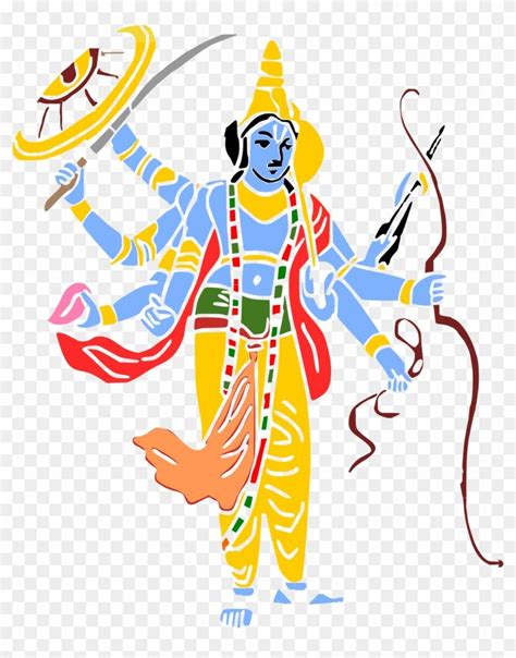 Download and share clipart about Big Image - Lord Vishnu Symbols ...