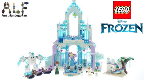 Lego Frozen 43172 Elsa´s Magical Ice Palace - Lego Speed Build Review ...