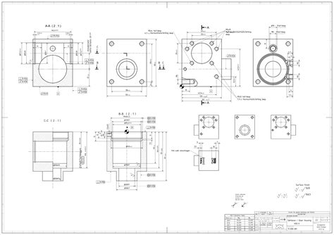 How To Draw Mechanical Drawings In Autocad at How To Draw