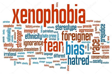 Xenophobia word cloud — Stock Photo © tupungato #90281158