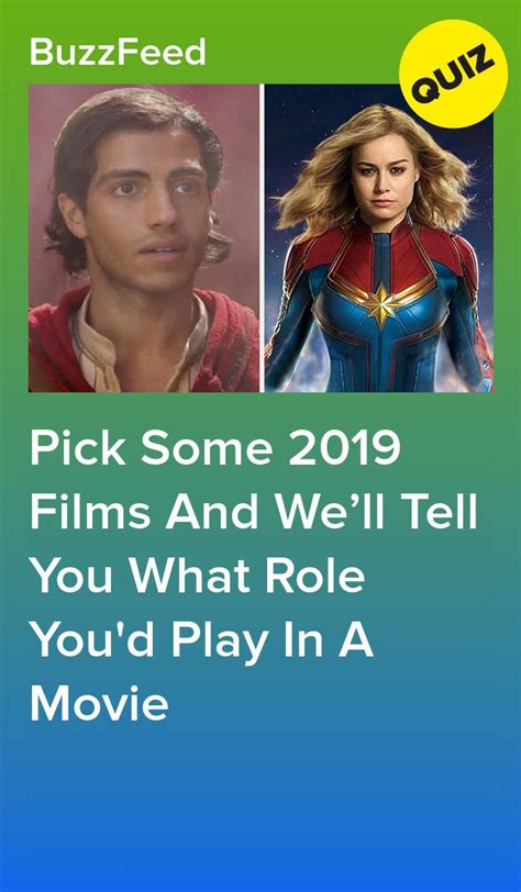 Pick Some 2019 Films And We’ll Tell You What Role You'd Play In A Movie Avengers Quiz, Marvel ...