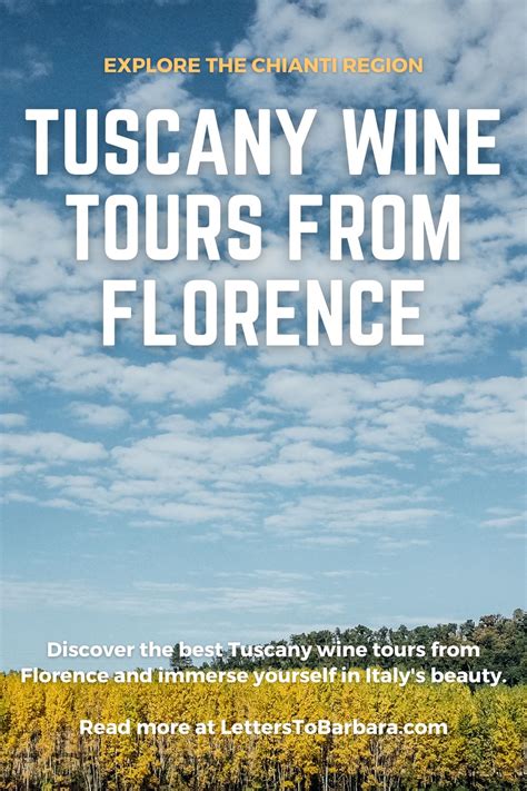 7 awesome Tuscany wine tours from Florence - Discover Chianti