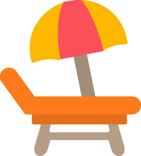 Beach Chair Vector Icon 20258992 Vector Art at Vecteezy