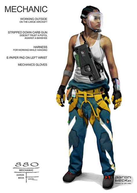 Cyberpunk, Aaron Beck nice colors and structure on legs | Cyberpunk character, Concept art, Sci ...