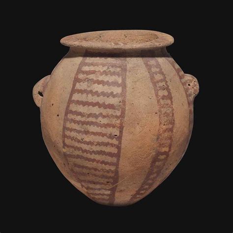 AN EGYPTIAN POTTERY JAR , PREDYNASTIC PERIOD, NAQADA II, CIRCA 3400-3300 B.C. | Christie's