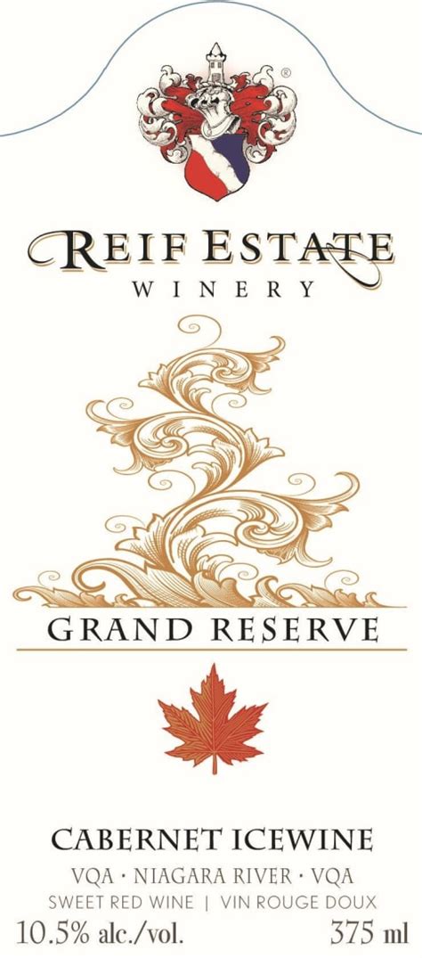 Reif Estate Winery Grand Reserve Cabernet Icewine 2019 | Wine.com