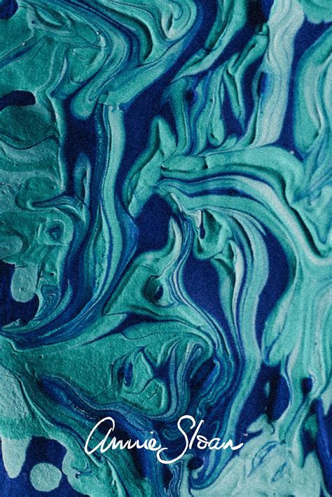 Annie Sloan Colour Mix Using Chalk Paint in Napoleonic Blue & Florence | Annie sloan, Krijtverf ...