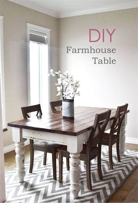 25+ Best Rustic DIY Farmhouse Table Ideas and Designs for 2021