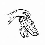 White Loafers Illustration PNG Vector PSD And Clipart With  sketch template