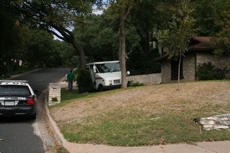 Postal Truck Accident in our Front Yard