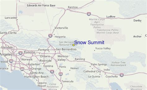 Snow Summit Ski Resort Guide, Location Map & Snow Summit ski holiday accommodation