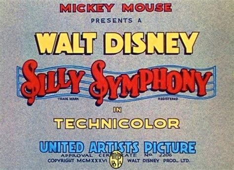 Image - Silly Symphony UA Title Card.jpg | Logopedia | FANDOM powered by Wikia