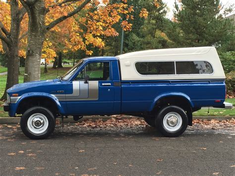 1980 Toyota Pickup 4x4 SR5 Standard Cab Pickup 2-DR 2.2L 101k Orig Miles 1'Owner - Classic ...