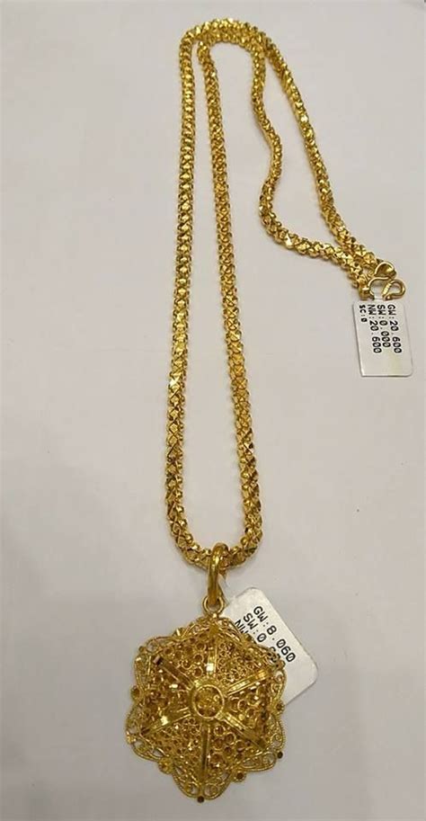 22 Karat Gold Necklace | Gold jewelry fashion, Gold jewelry simple, Gold chain jewelry