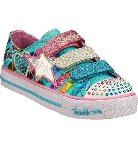 SKECHERS 'Twinkle Toes - Shuffles' Light-Up Sneaker (Toddler & Little Kid) | Nordstrom