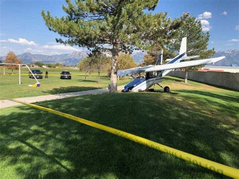 Plane crashes into West Jordan soccer fields