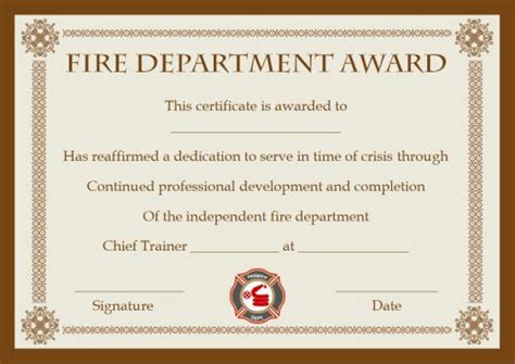 Fire safety certificate 10 safety certificate templates – Artofit