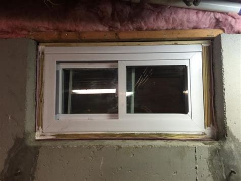 Replacing basement windows set in concrete - DoItYourself.com Community ...