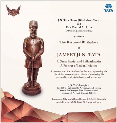 Jamsetji Tata – permanent exhibition | Zoroastrians.net