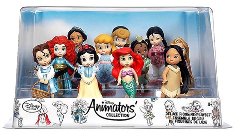 Disney Animators Collection Animators Collection Exclusive Deluxe Figurine Set - ToyWiz