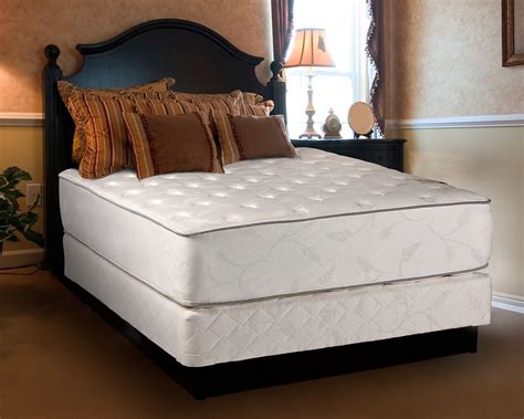 Exceptional Plush (Queen size - 60"x80"x12") Two-Sided Mattress set with Bed Frame Included ...