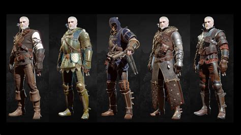 The Witcher 3 - All Grandmaster Witcher Gear Set Locations and Showcase